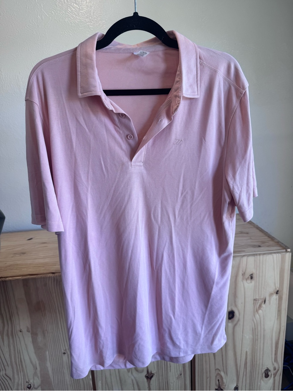Men’s Lightweight Pink Polo Shirt